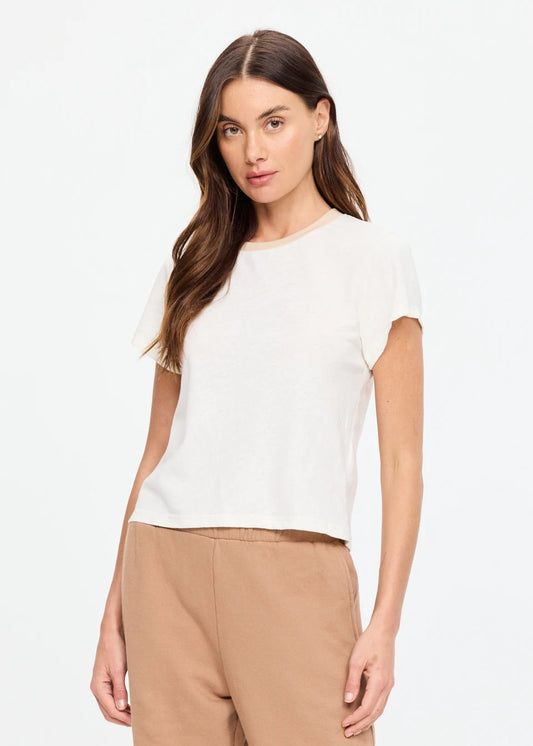 The 70'S Tee - Natural