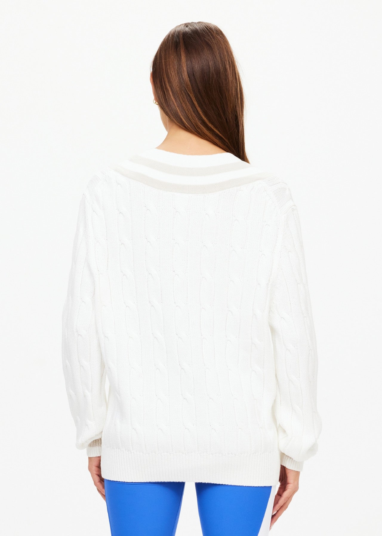 Louie Knitted Sweater - White