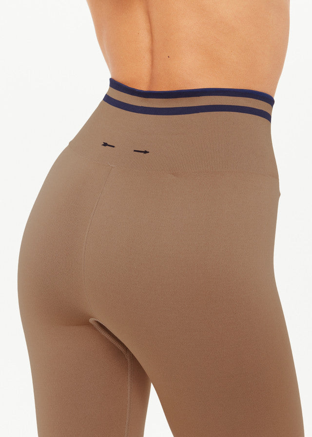 Form Seamless 25in Midi Pant - Mocha Brown