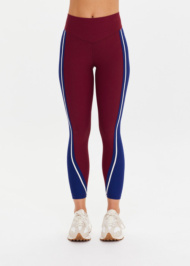 Adesa 25in High Midi Pant - Maroon