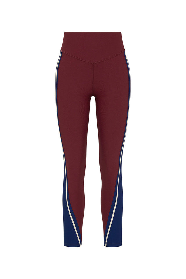 Adesa 25in High Midi Pant - Maroon