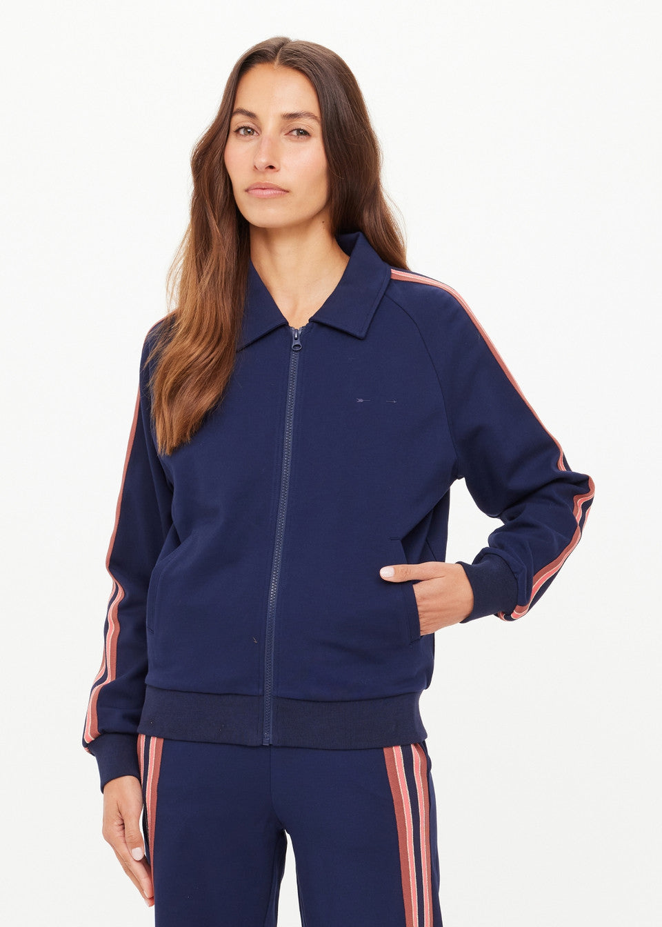 Ananda Pari Zip Jacket - Navy