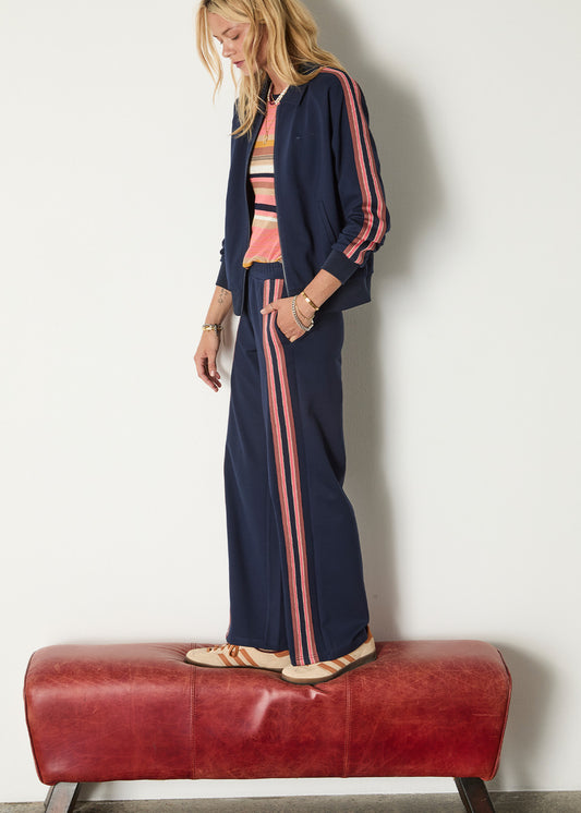 Ananda Wide Leg Cody Pant - Navy