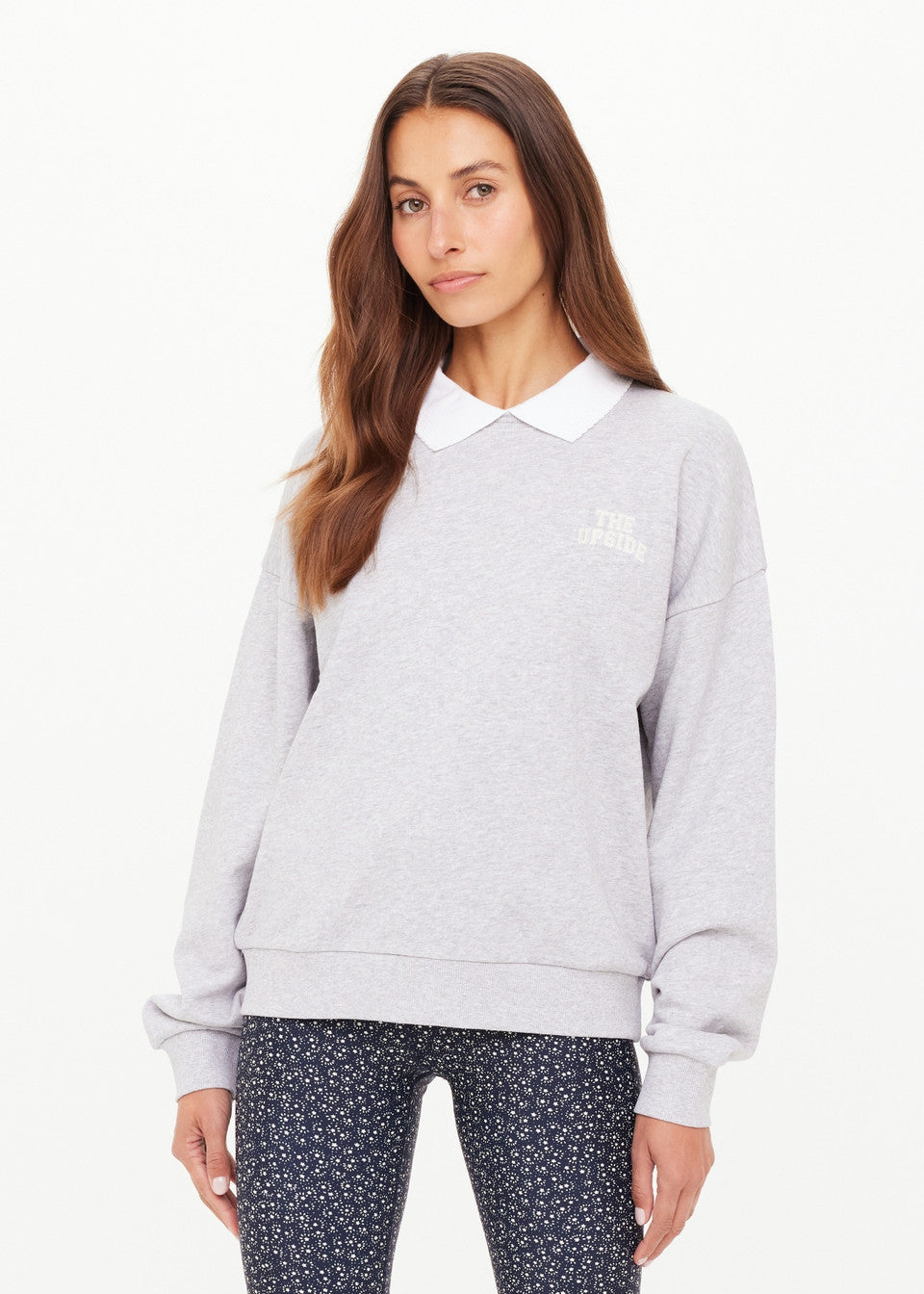 Pascal Collared Crew - Grey