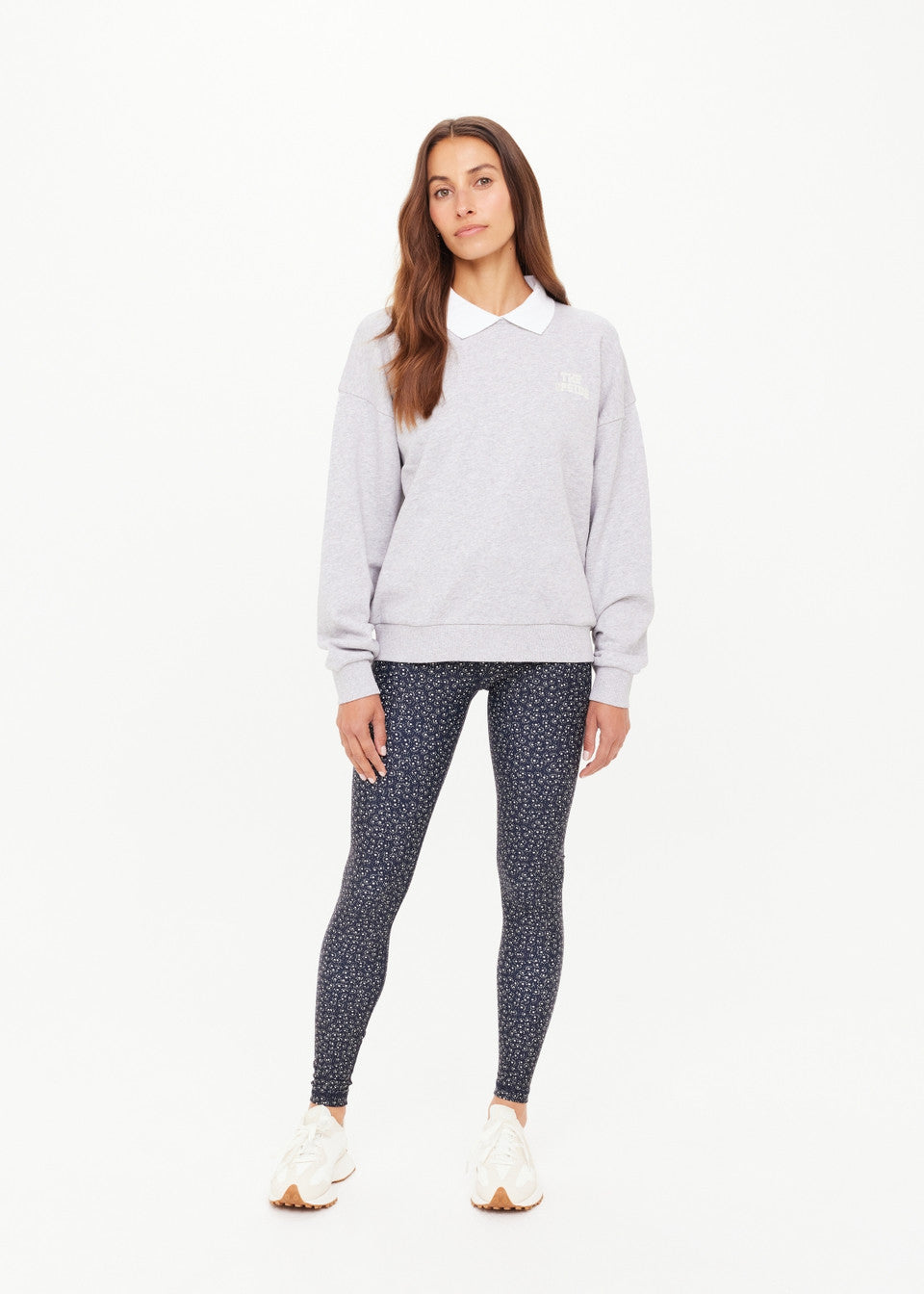 Pascal Collared Crew - Grey