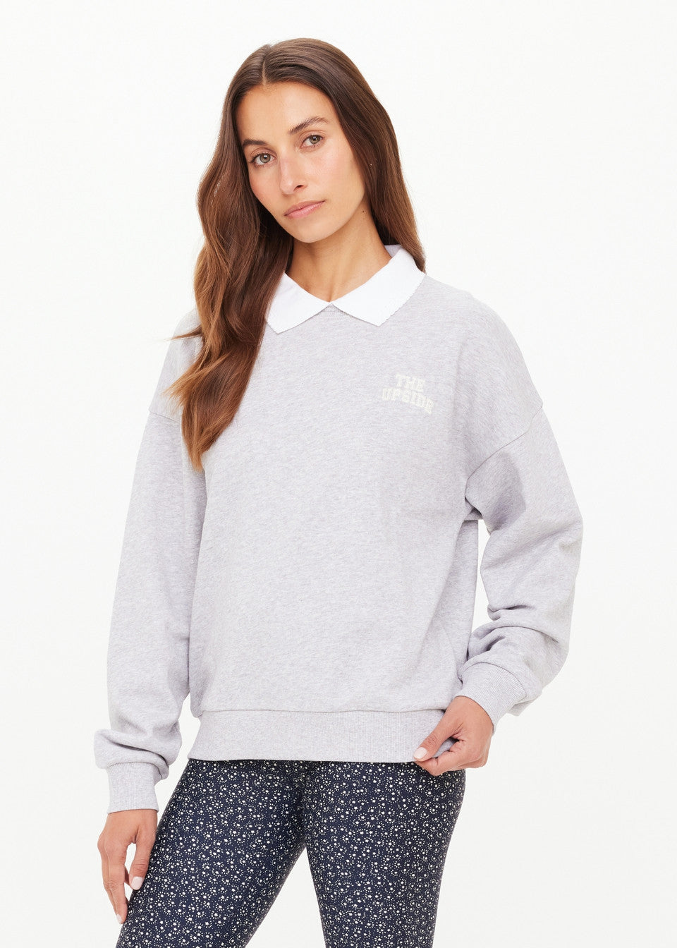 Pascal Collared Crew - Grey