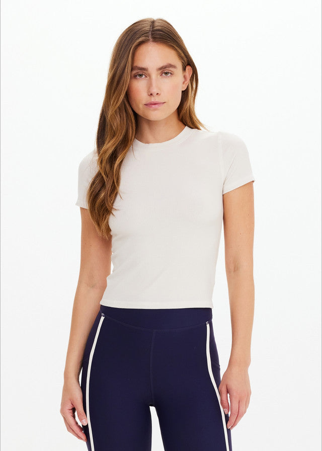 Shelter Fitted Tee - White