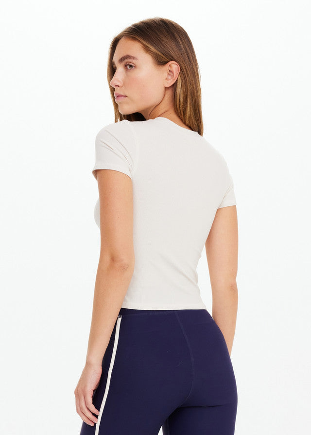 Shelter Fitted Tee - White