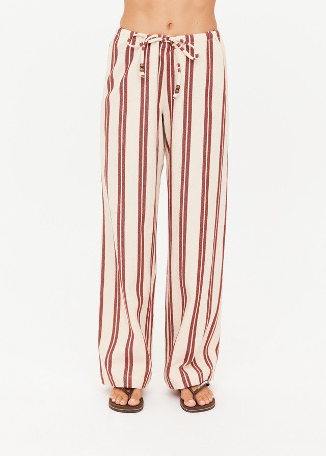 Baja Charli Drawstring Pant - Stripe