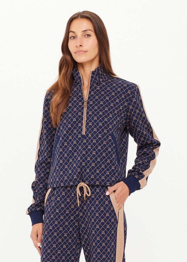 Ezra Morgan Quarter Zip - Geo