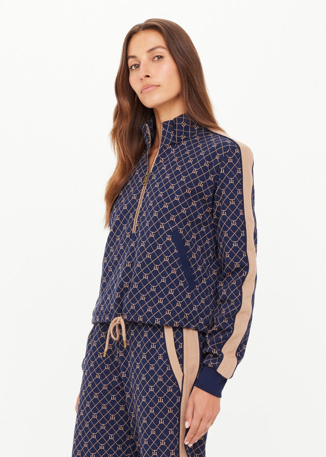 Ezra Morgan Quarter Zip - Geo