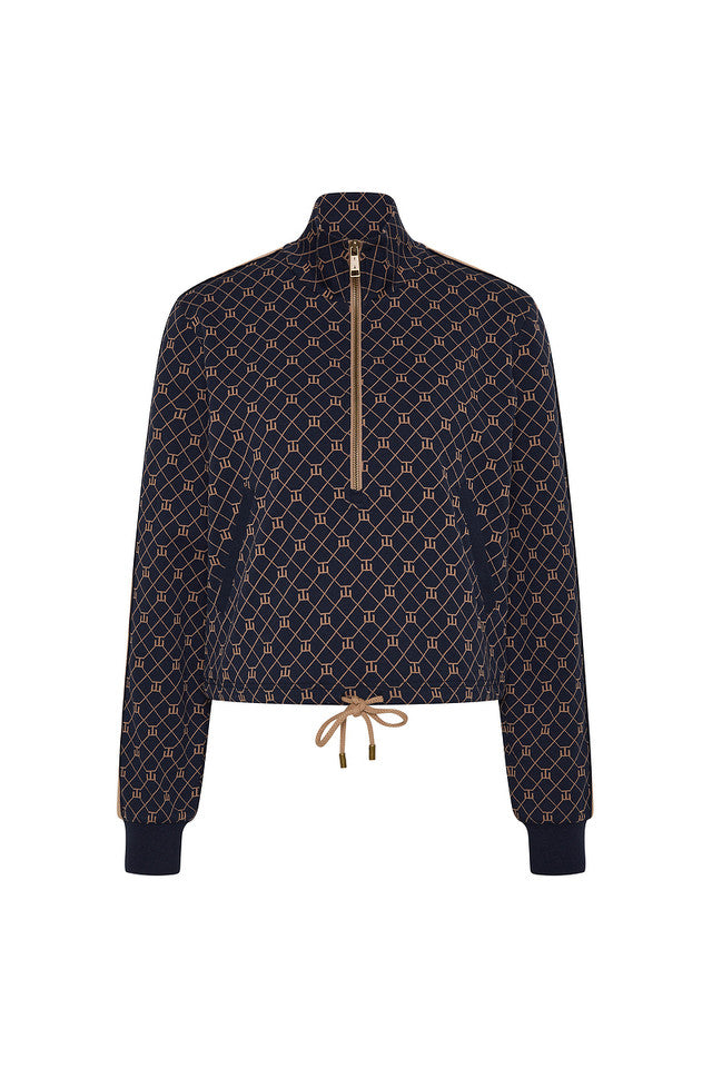 Ezra Morgan Quarter Zip - Geo