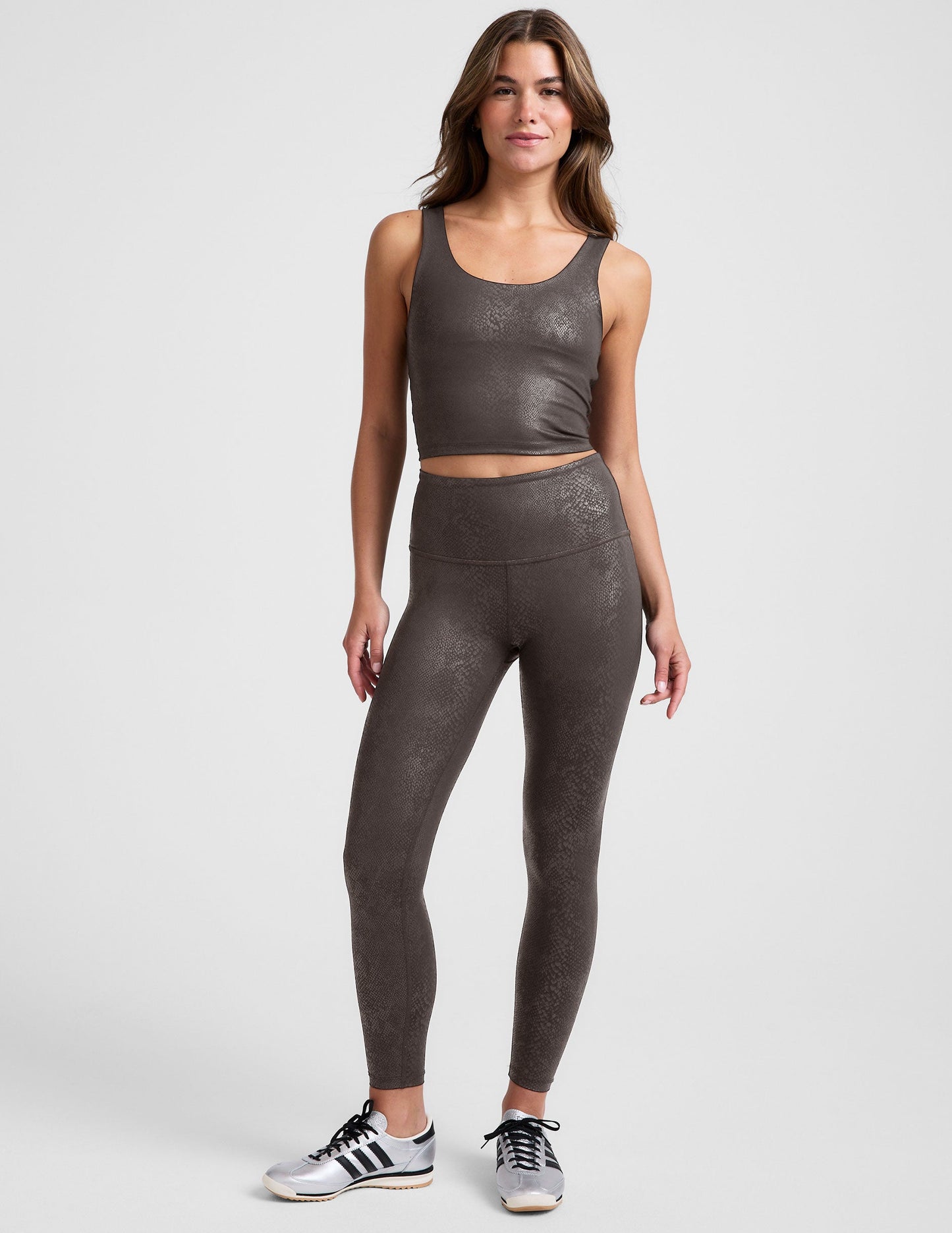 Powershine HW Midi Legging - Viper Espresso