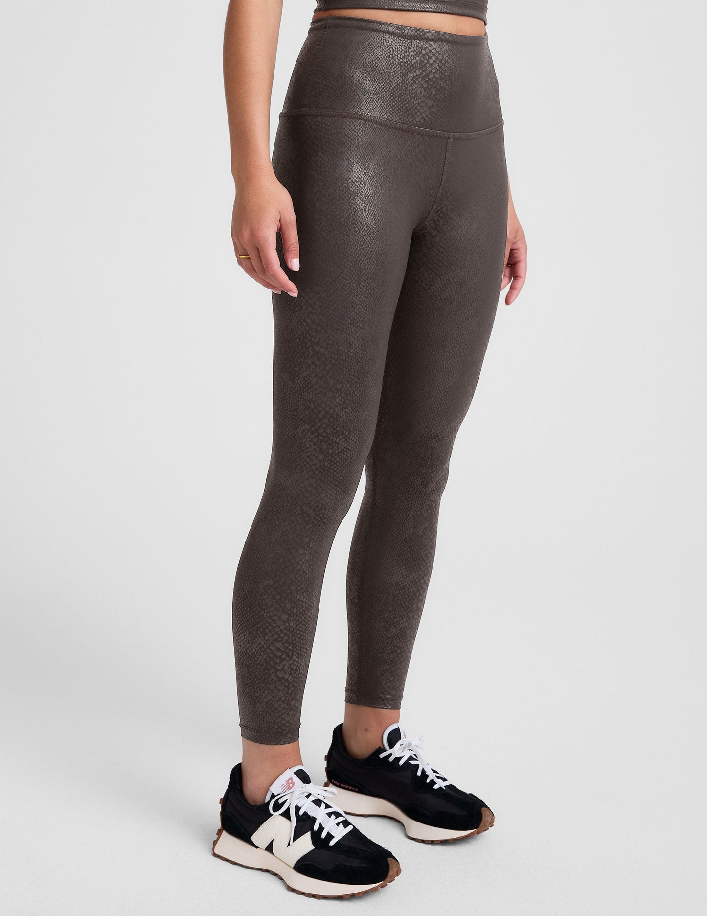 Powershine HW Midi Legging - Viper Espresso