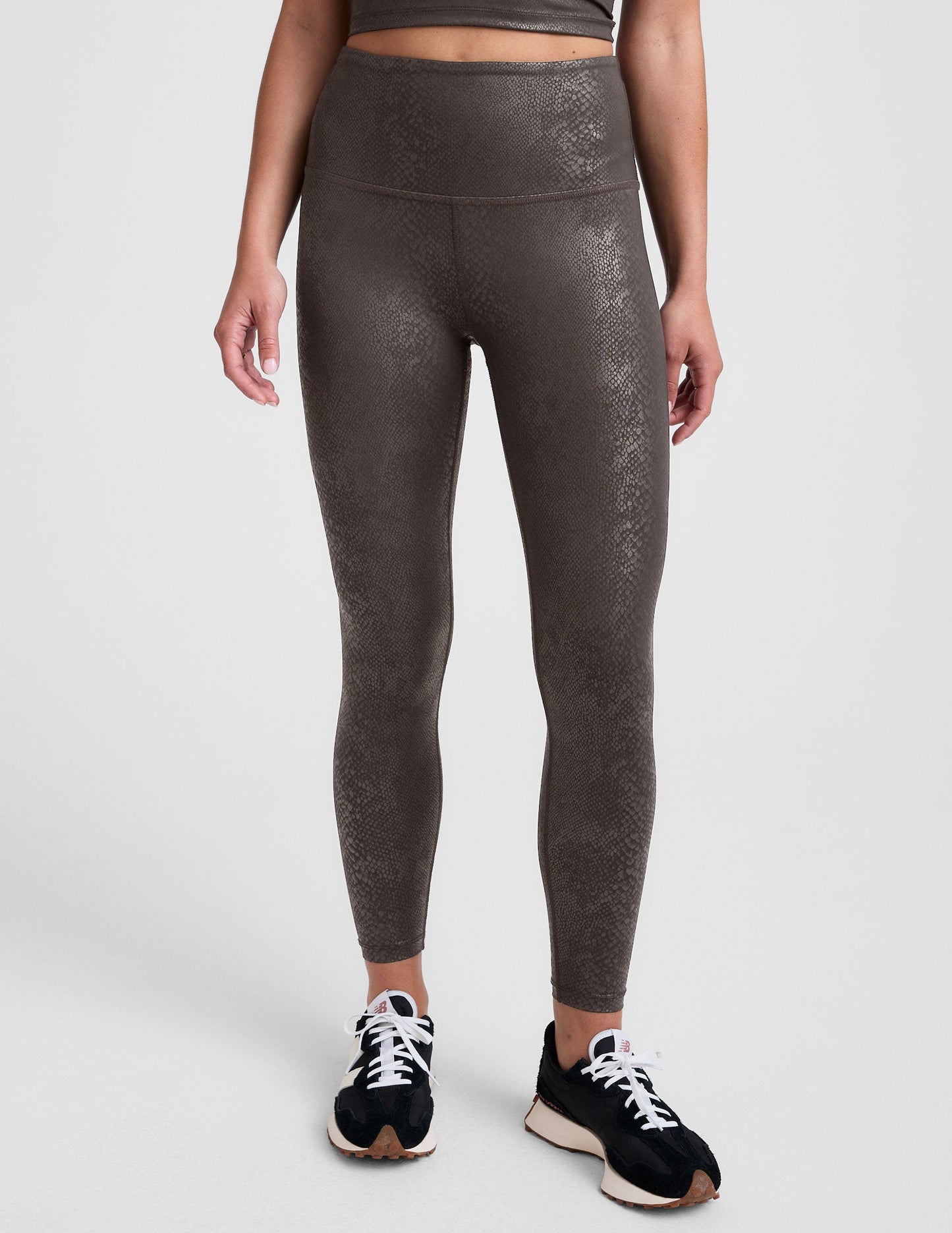 Powershine HW Midi Legging - Viper Espresso
