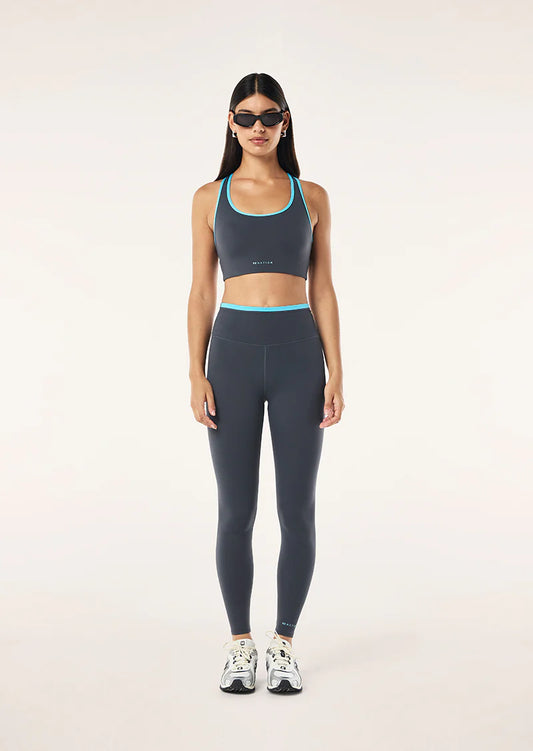 Vita Full Length Legging - Marine Blue / Turquoise