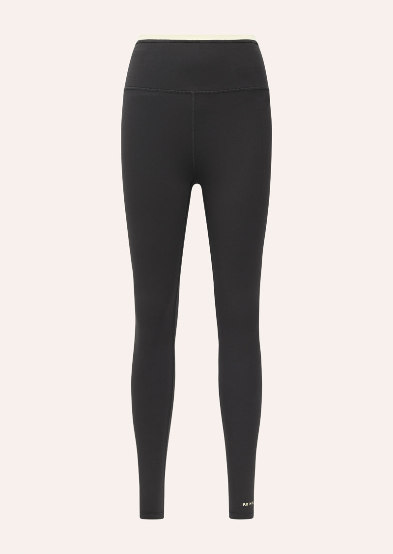 Vita Full Length Legging - Smokestone / Lemonade