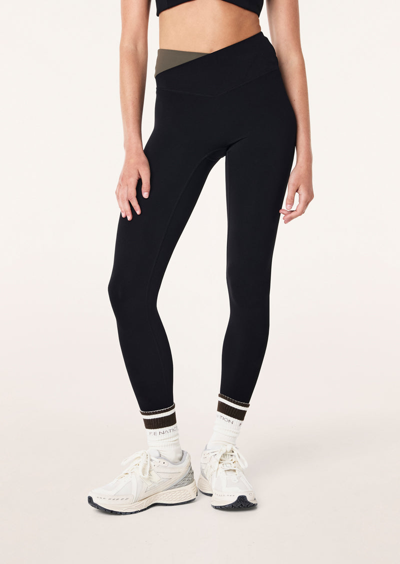 Wander Full Length Legging - Black / Tarmac