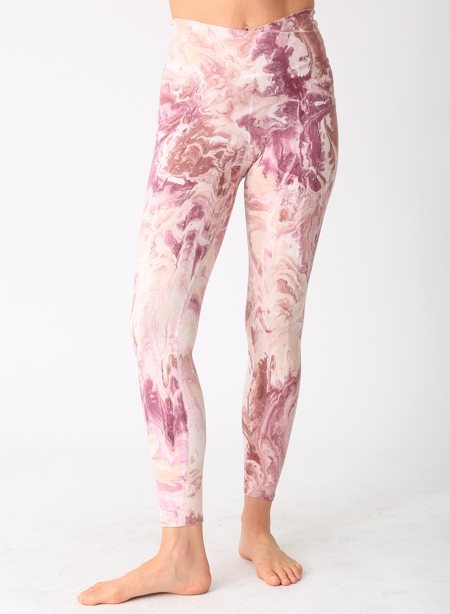 Crossover Legging - Mauve