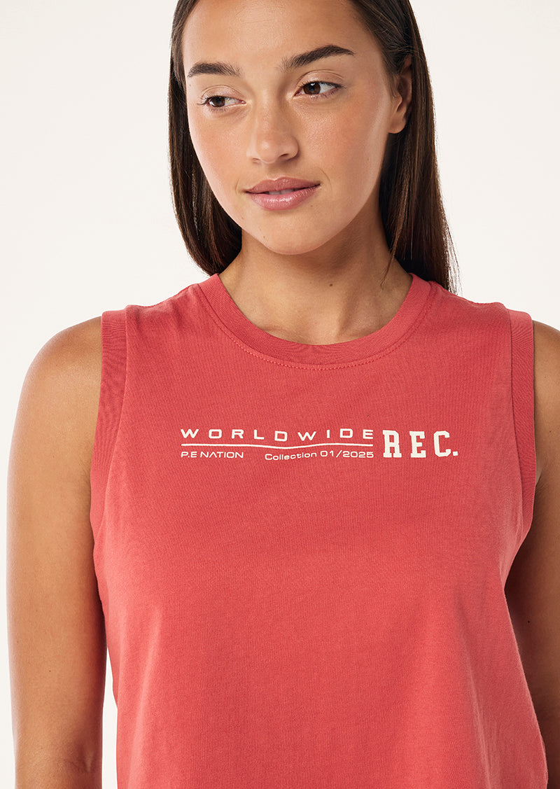 Worldwide Tank - Washed Brick Red