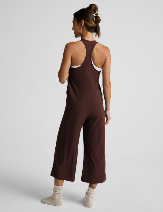 Featherweight Hang Loose Jumpsuit - Iced Mocha