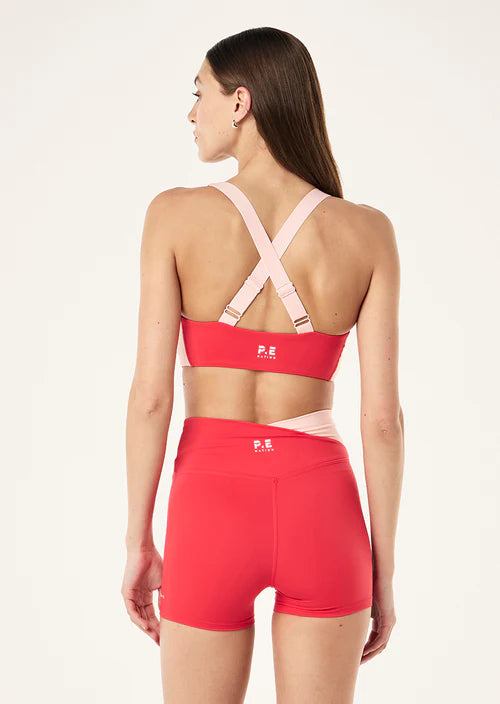 Zone Sports Bra - Strawberry