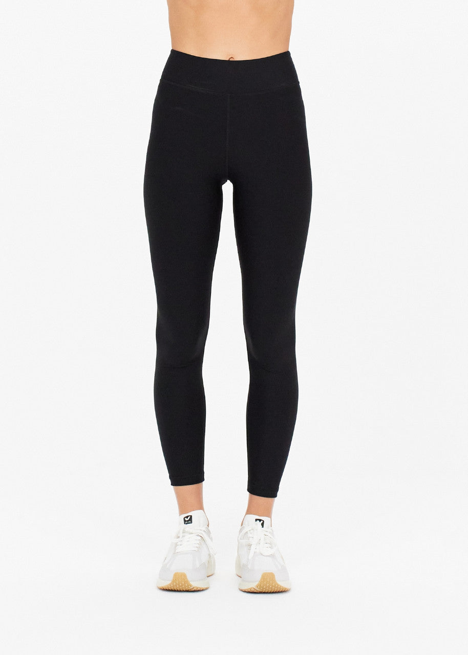 Matte Midi Pant - Black