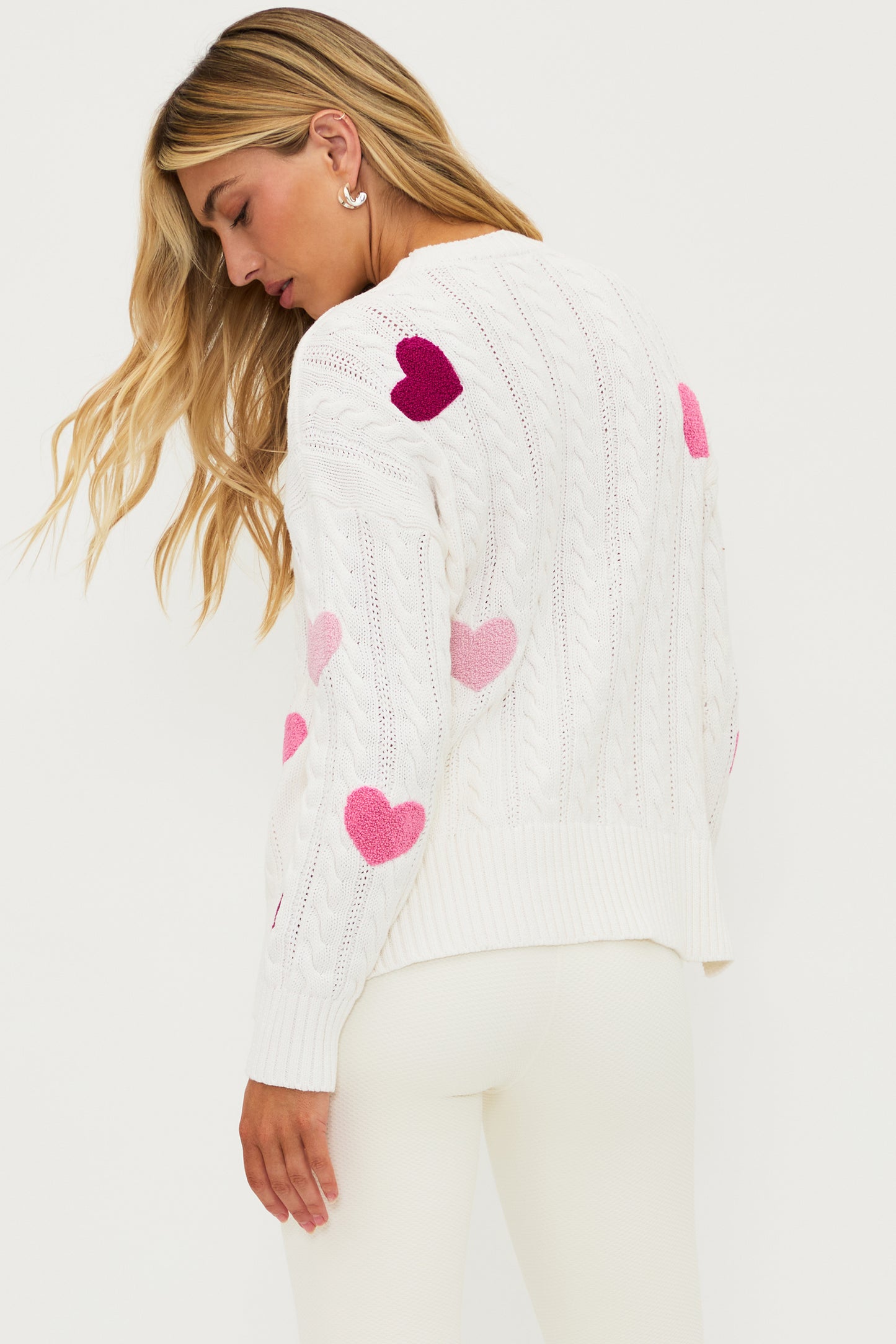 Callie Sweater - XOXO Cream Cable