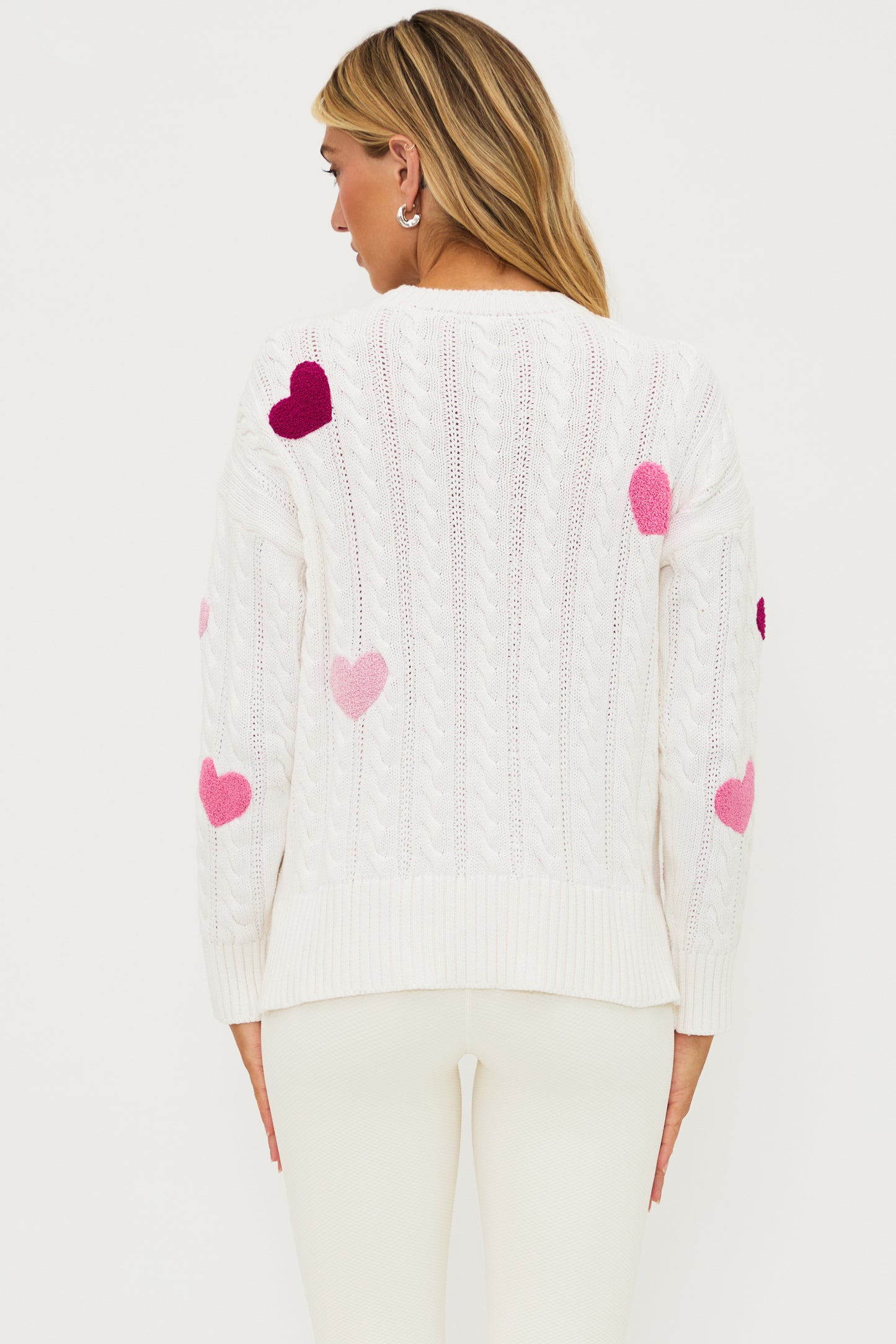 Callie Sweater - XOXO Cream Cable