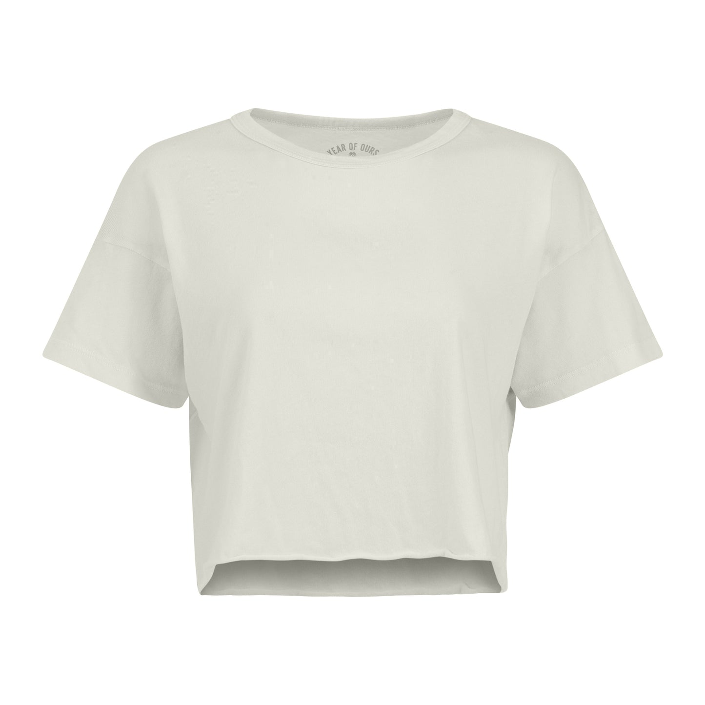 Cropped Tee - White Cap