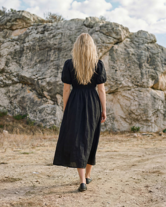 Pompei Dress - Black