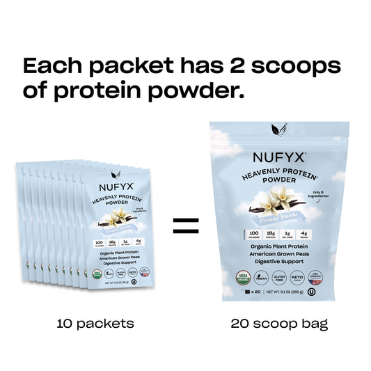 Heavenly Protein Powder - Vanilla - 10 Packets