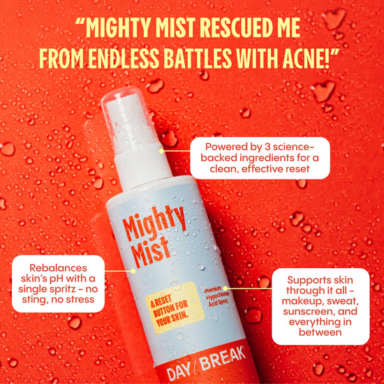 hypochlorous acid facial mist benefits