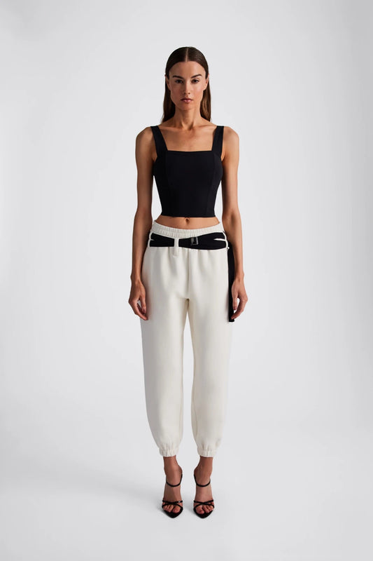 Nova French Terry Sweatpants - Coconut Milk