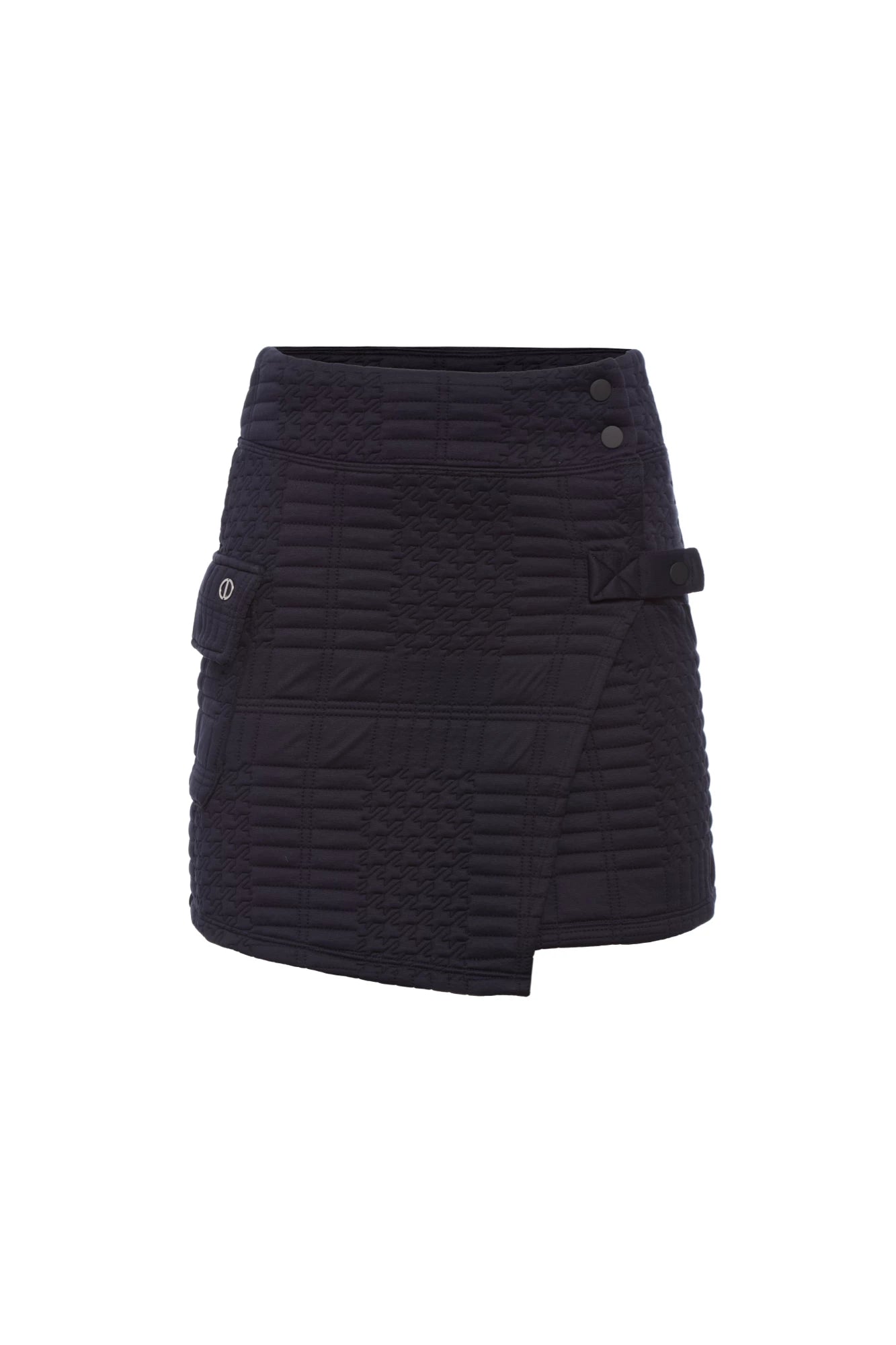 Reese Matlasse Cargo Mini Skirt - Navy