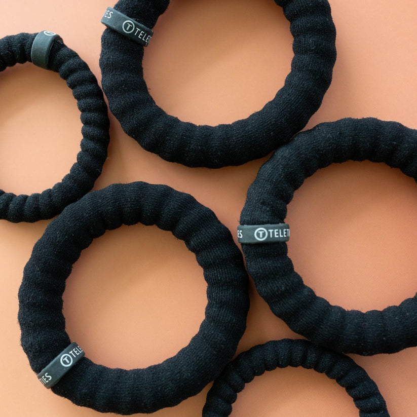 Teleties Large Nylon Hair Ties