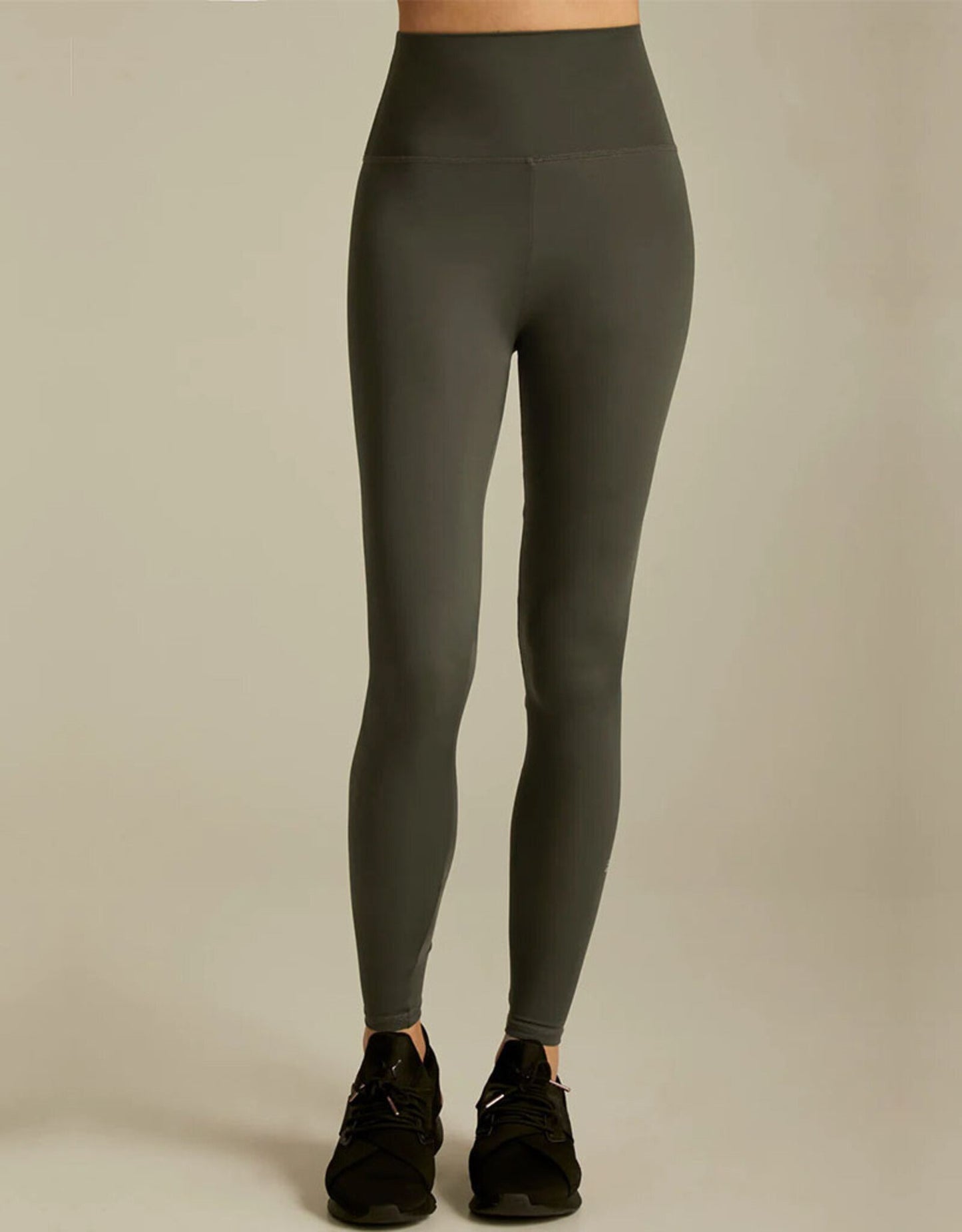 Row Legging - Olive Green