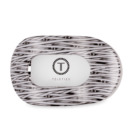 Teleties Clip Flat Round Large