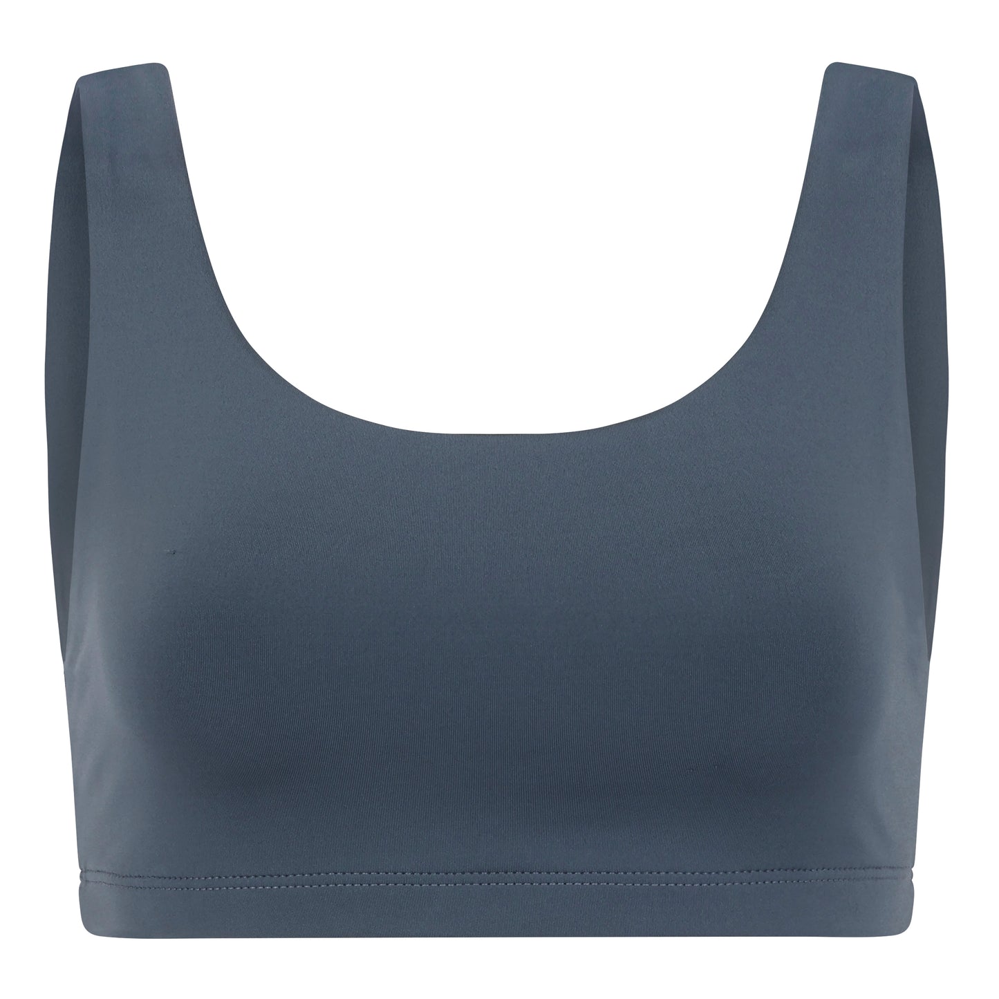 Recycled Scoop Bra -  Steel Grey