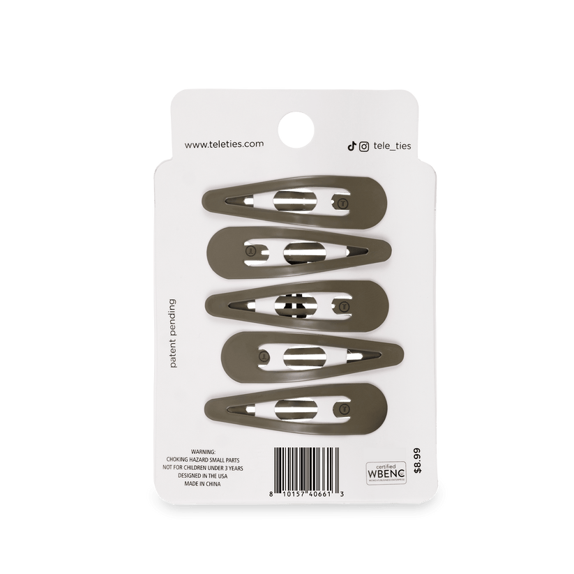 Teleties Snap Clip (6Ct)