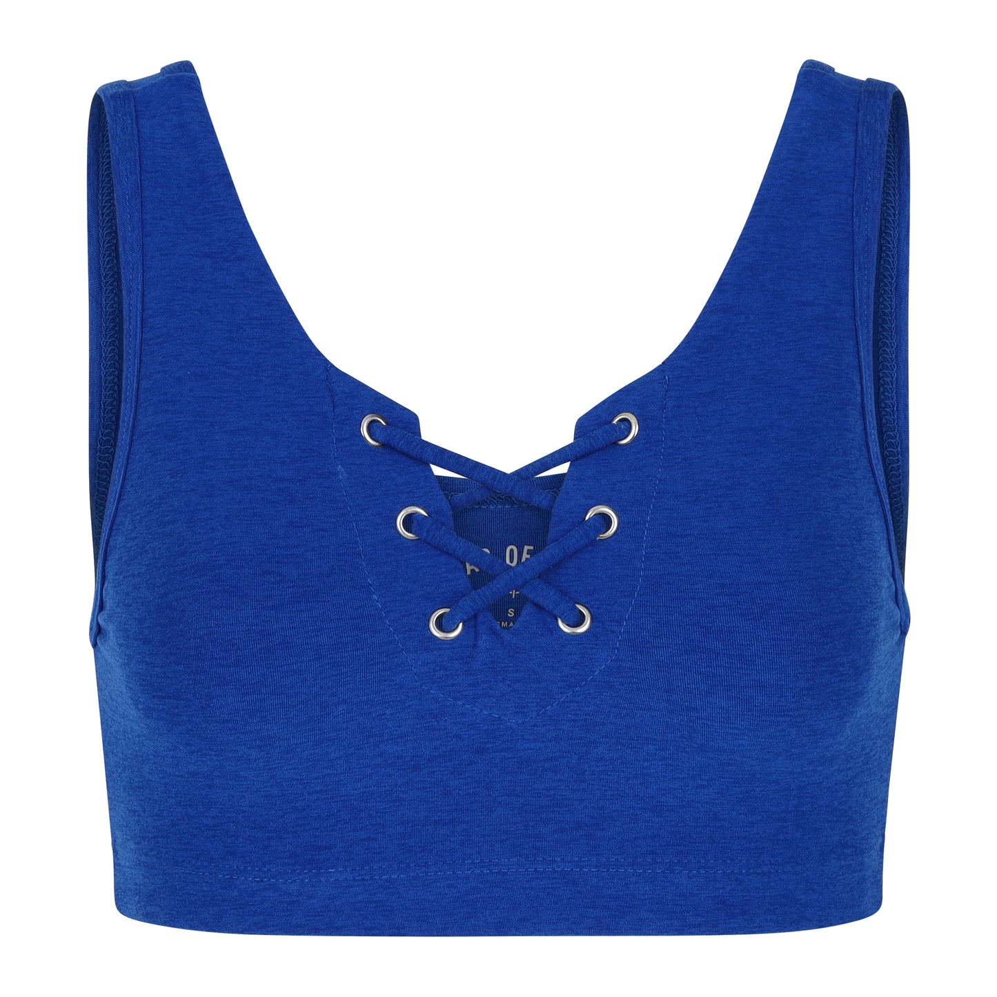 Stretch Football Bra - Cobalt