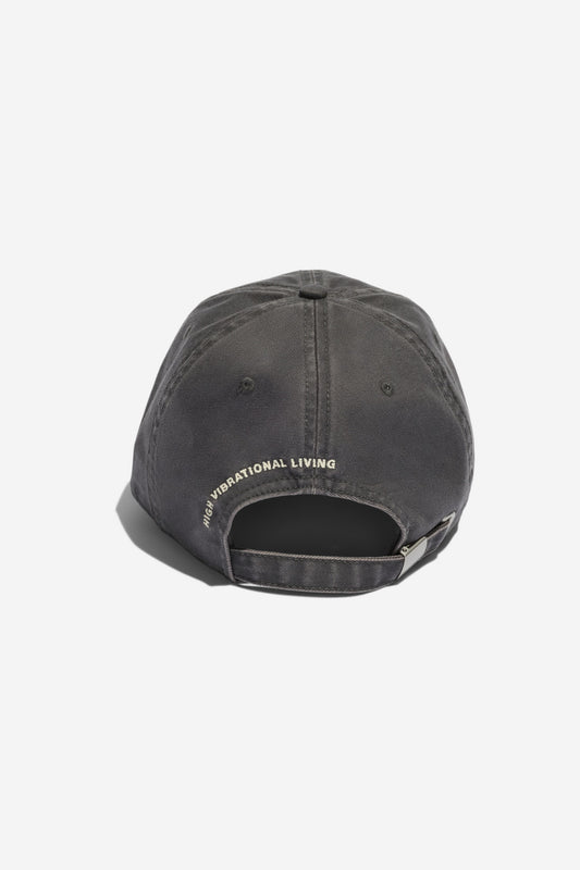 Rainbow Heart Dad Cap - Vintage Black