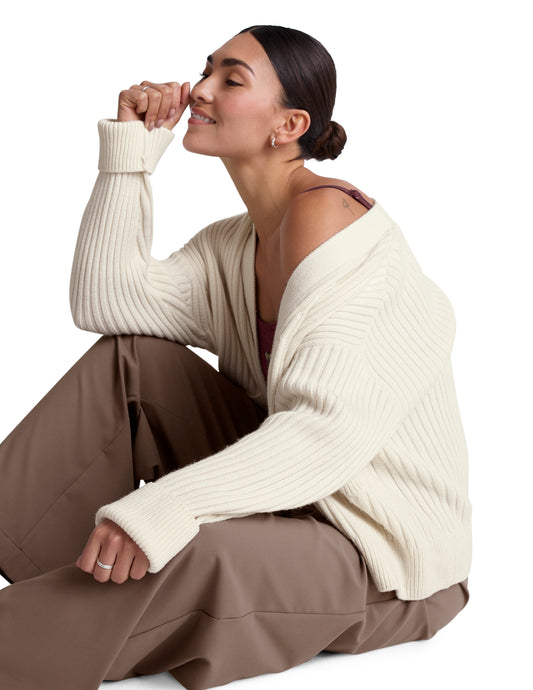 Lux Cardigan - Ivory