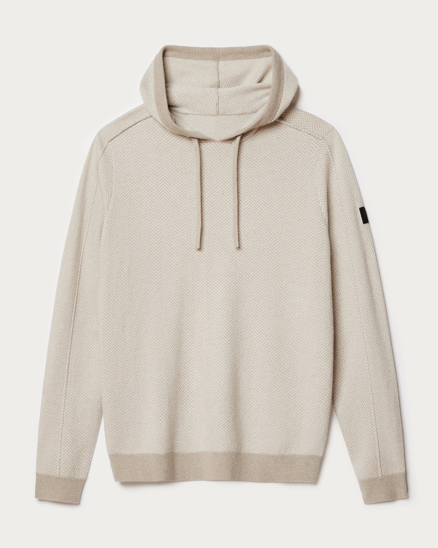 Emerson Knit Hoodie - Stone Marle