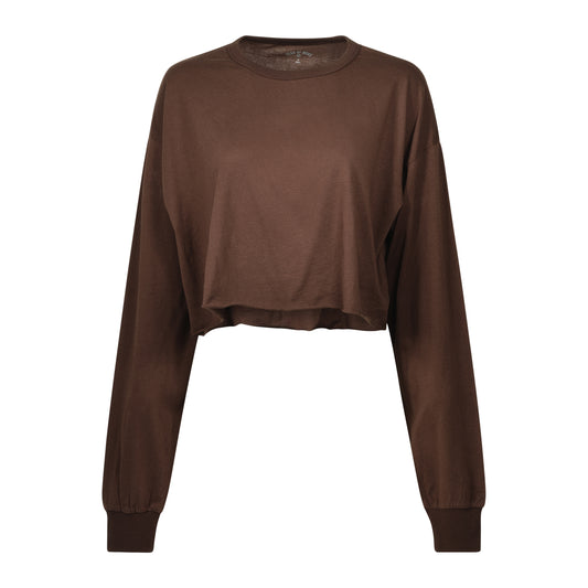 Cropped Long Sleeve - Dark Oak