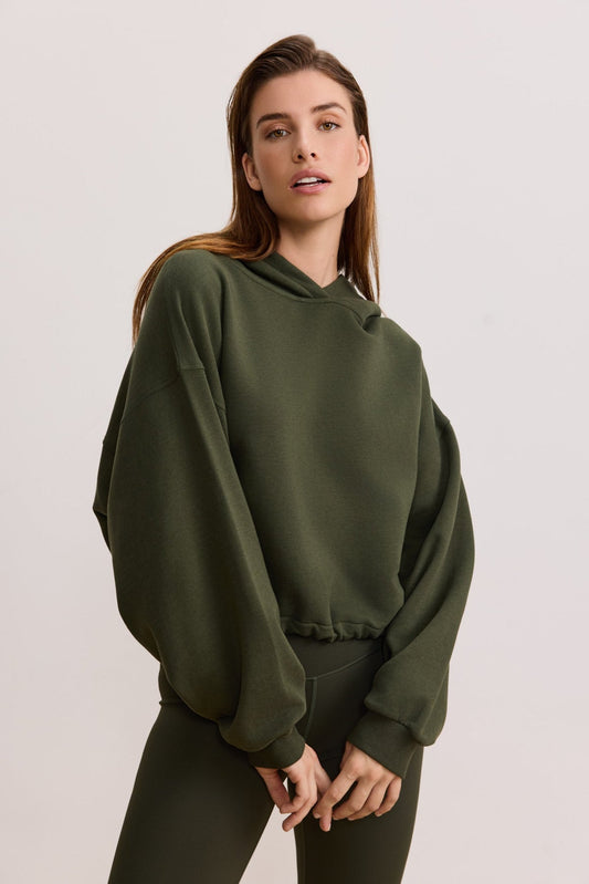 Finn Cozy Hoodie - Deep Moss