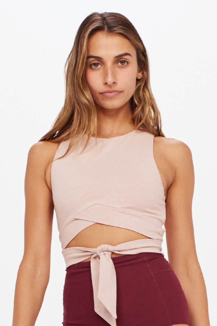 Plie Phoebe Tie Top