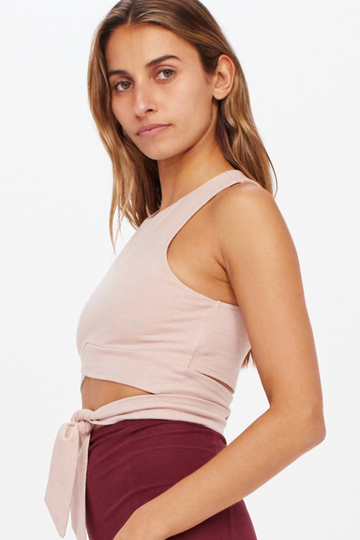 Plie Phoebe Tie Top