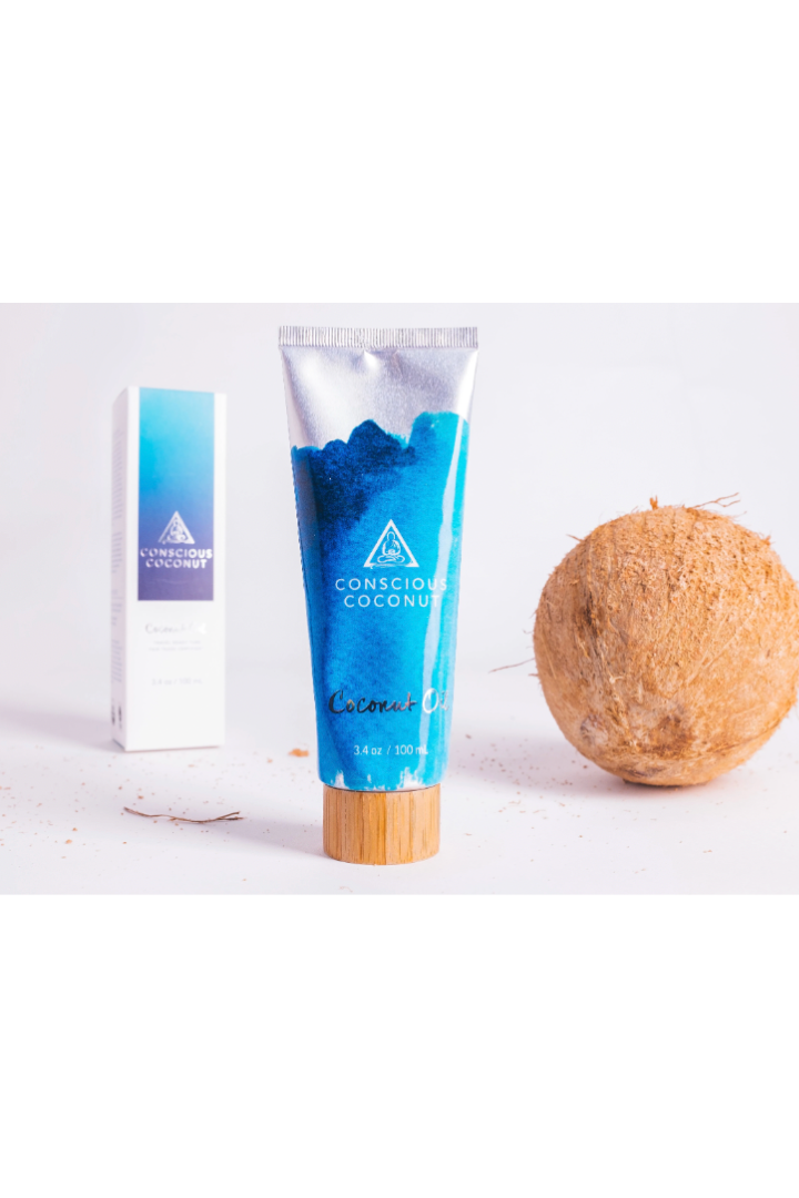 Travel Ready Coconut Oil Tube