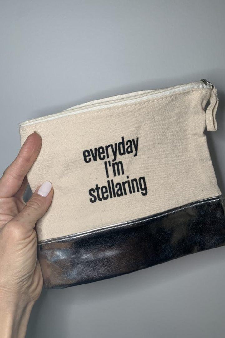 Everyday I'm Stellaring Zip Pouch